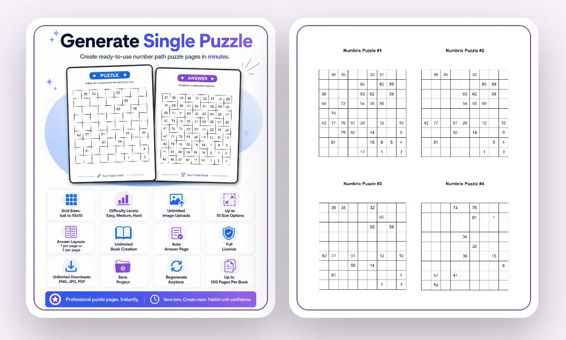 Numbrix-Puzzle-Prints-100