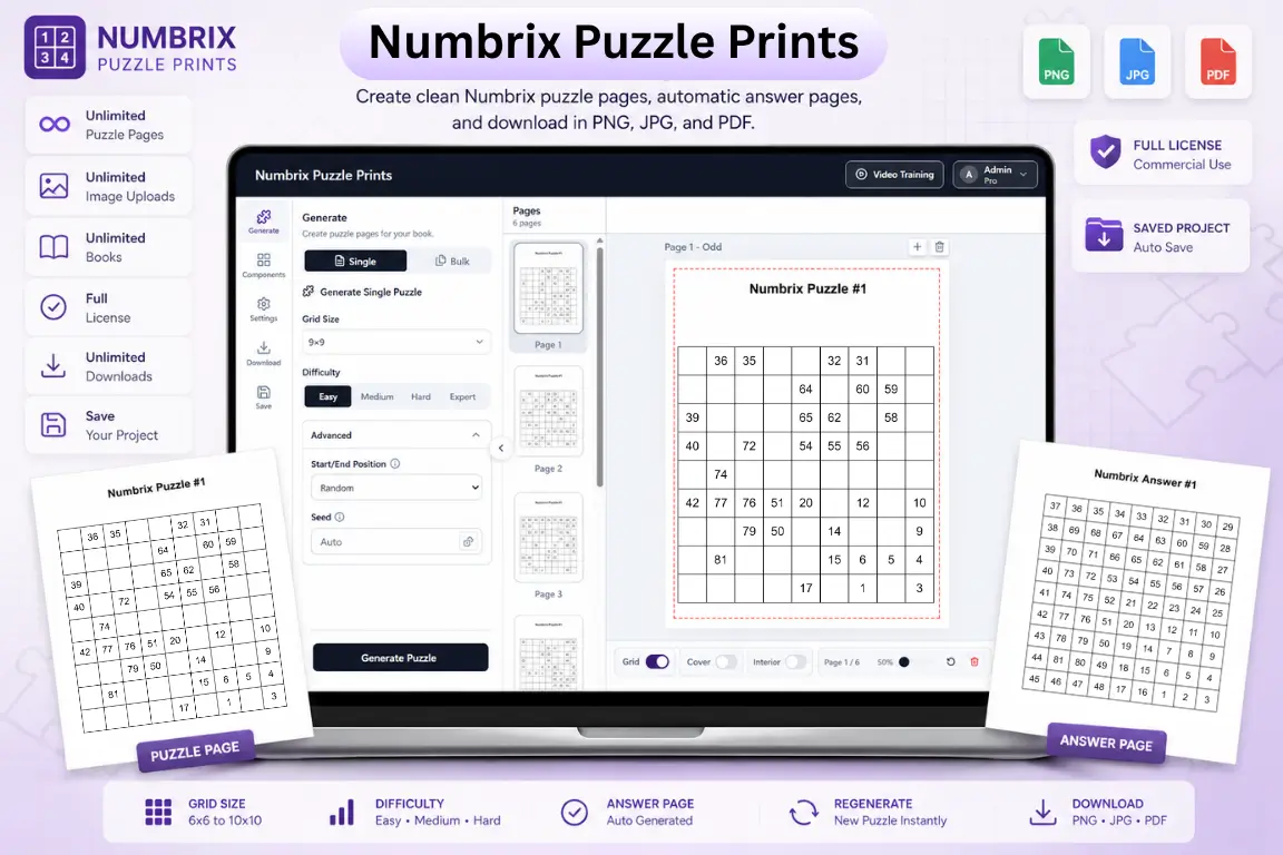 Numbrix-Puzzle-Prints-Review