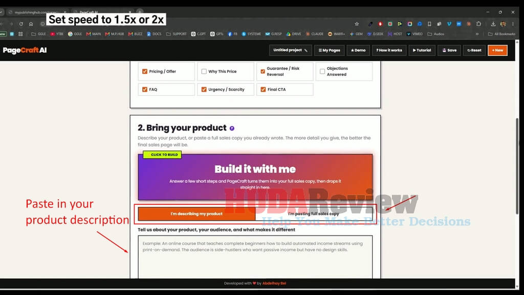 PageCraft-AI-Review-Step-2