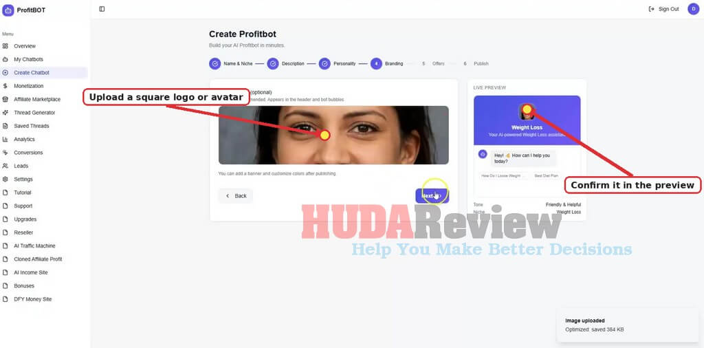 ProfitBOT-Step-5