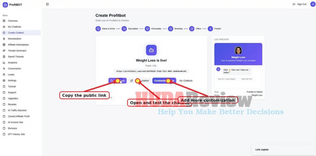 ProfitBOT-Step-7