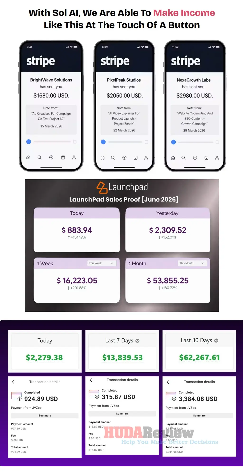 Sol-AI-Review-Income-Proofs