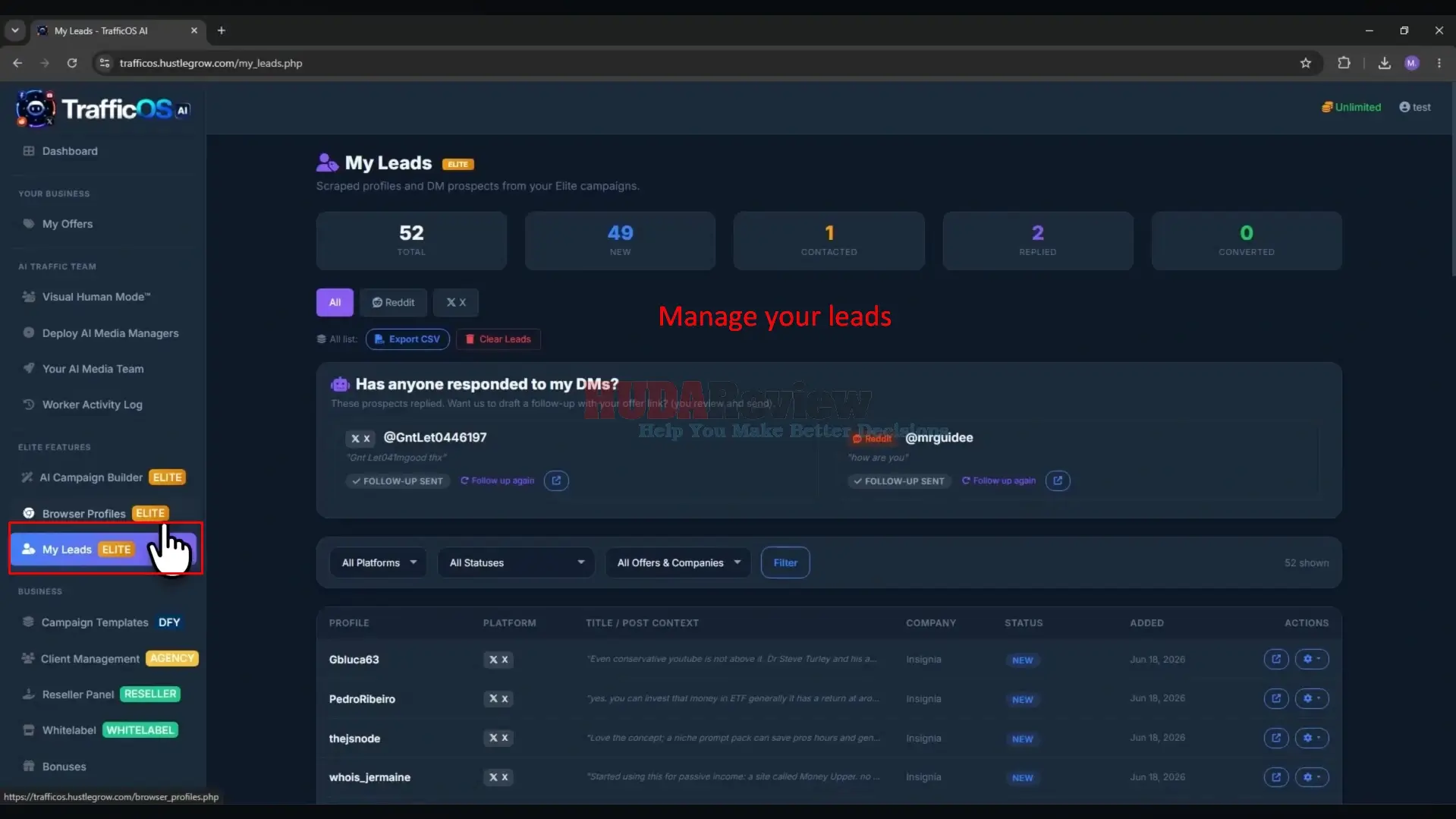 TrafficOS-AI-Demo-10-Leads