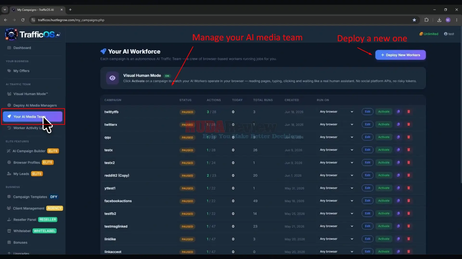 TrafficOS-AI-Demo-7-Campaigns