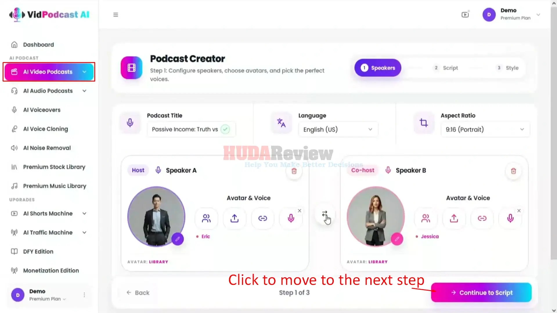 VidPodcast-AI-Demo-5-assigning