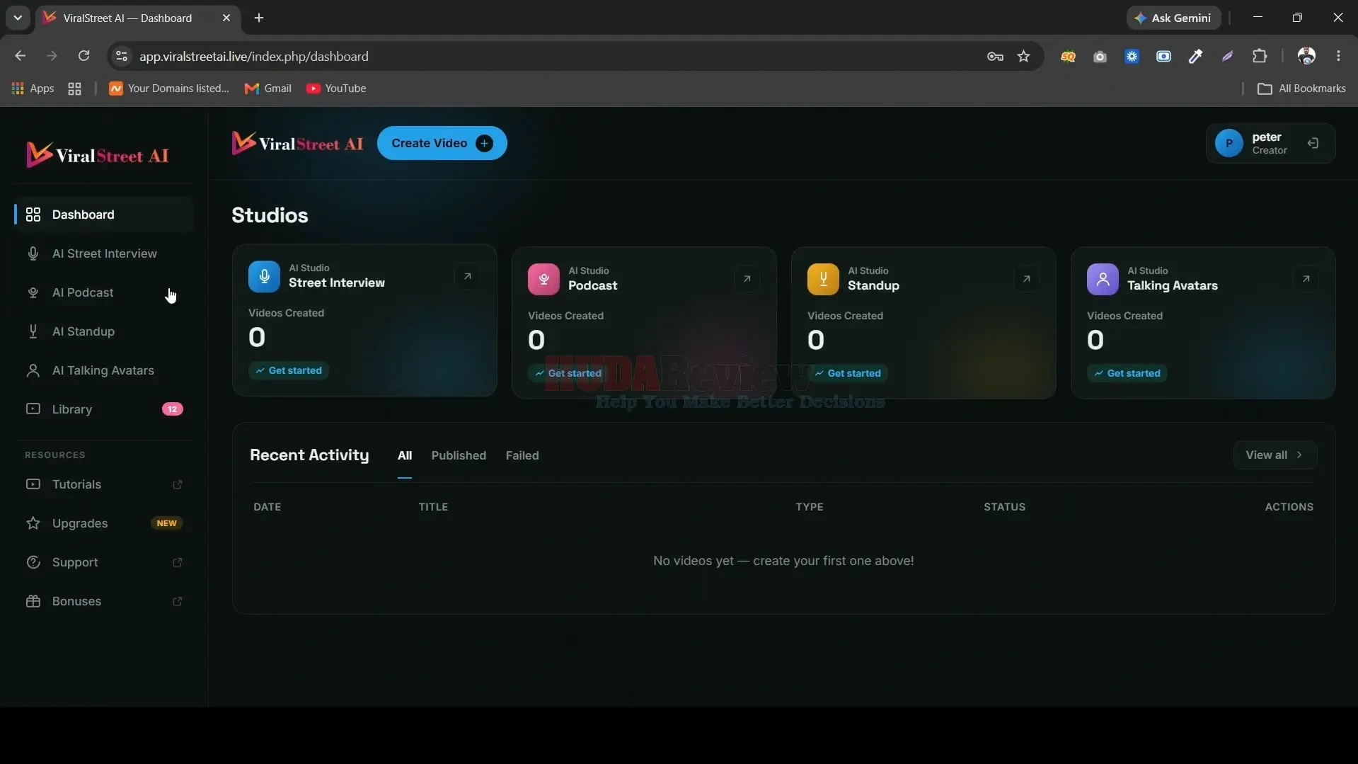 ViralStreet-AI-Demo-1-dashboard