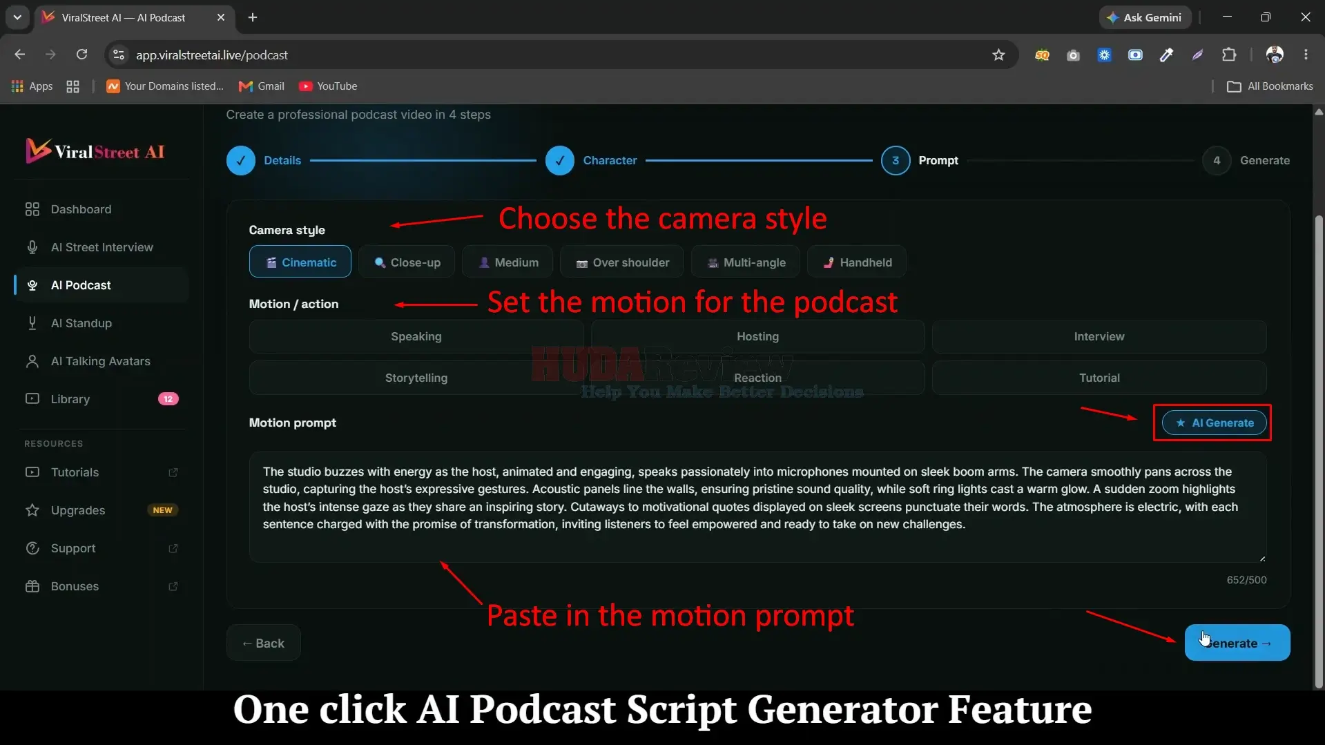 ViralStreet-AI-Demo-8-camera