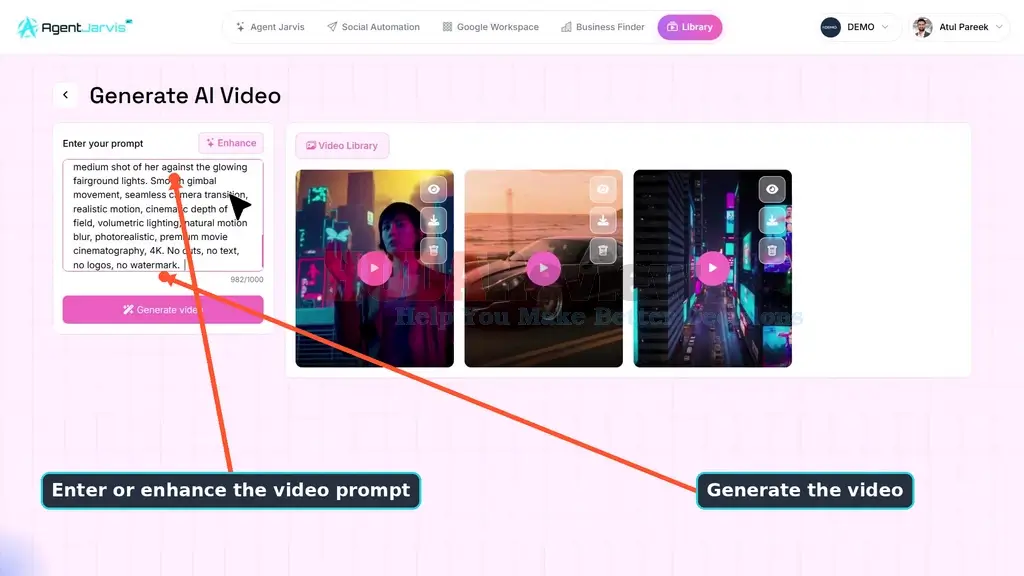 Agent-Jarvis-AI-demo-18-AI-videos