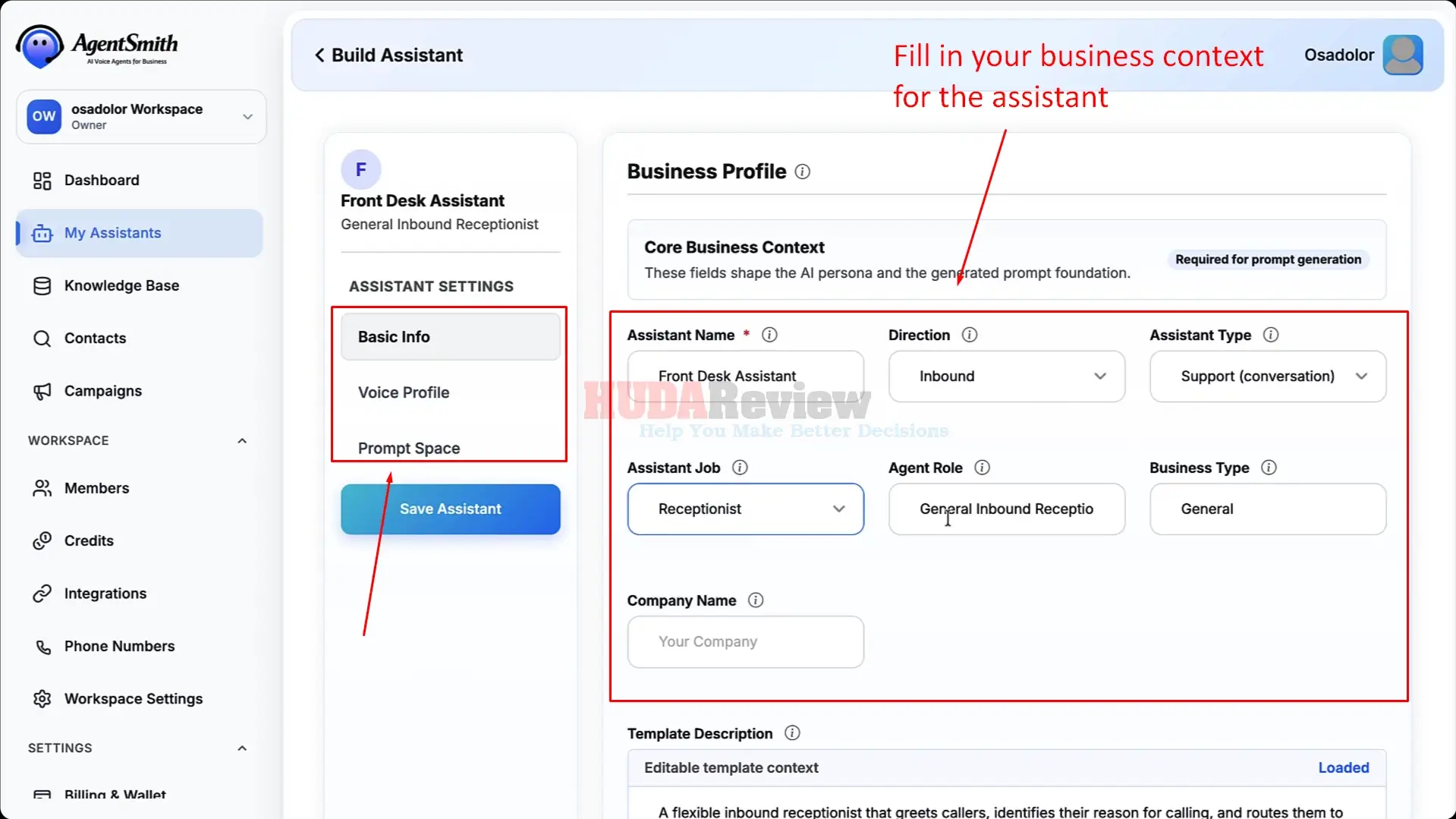 AgentSmith-demo-3-configure