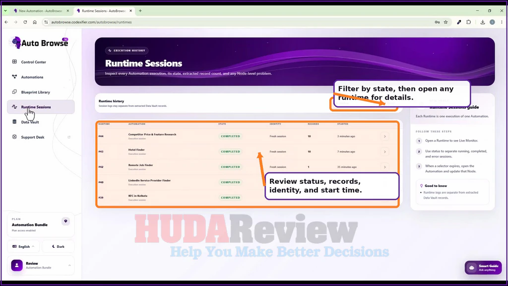 Auto-Browse-AI-demo-12-Runtime