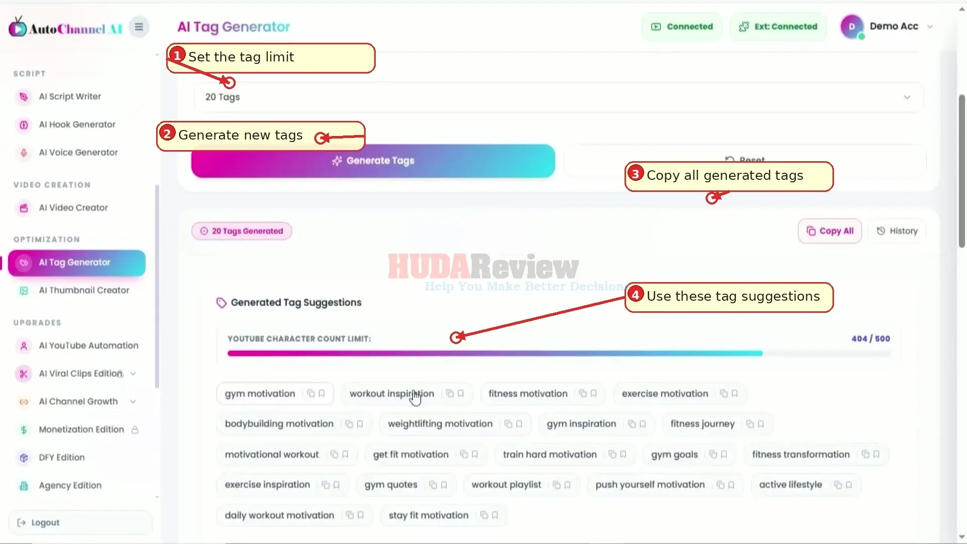 AutoChannel-AI-Demo-15-tags