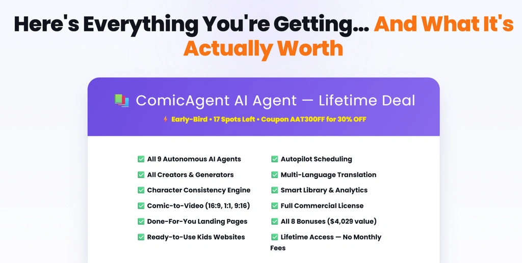 ComicAgent-ai-price