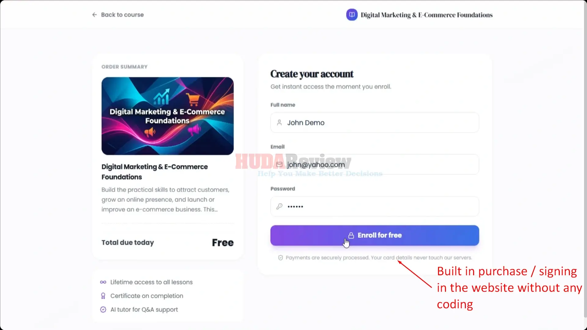 CourseClaw-AI-Demo-9-sign