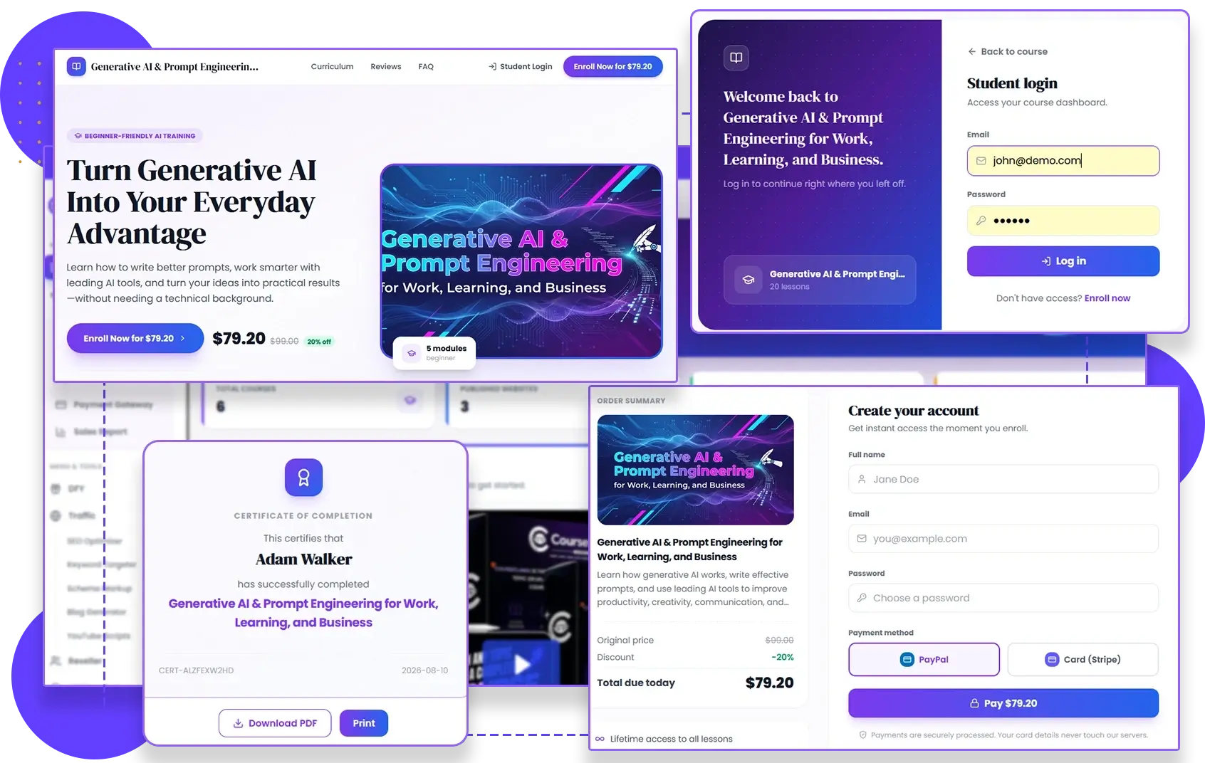CourseClaw-AI-Feature-2-Website