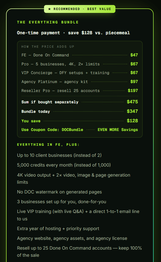 Done-On-Command-Bundle-Recap