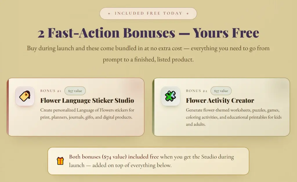 Flower-Language-Bonuses