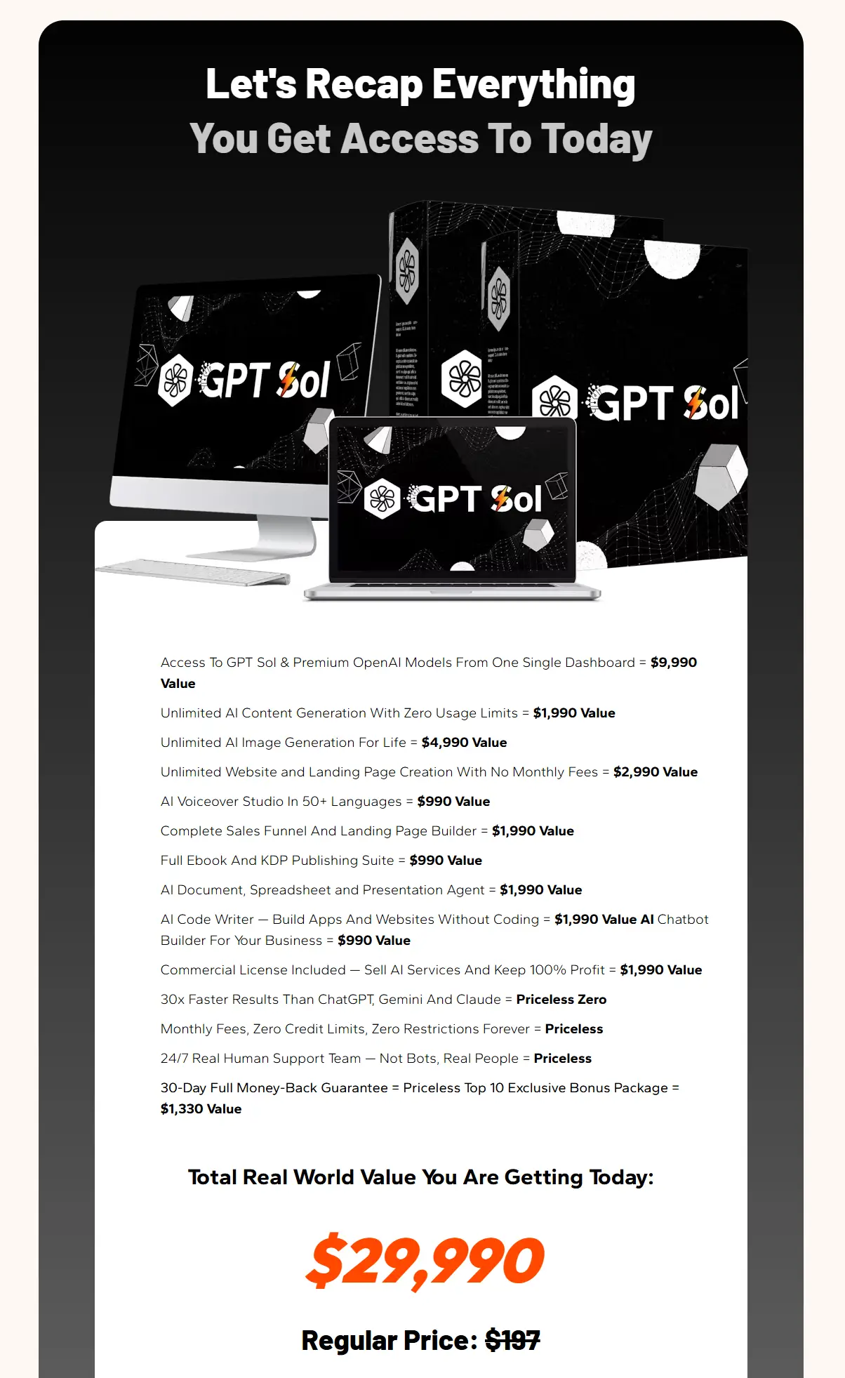 GPT-Sol-Recap