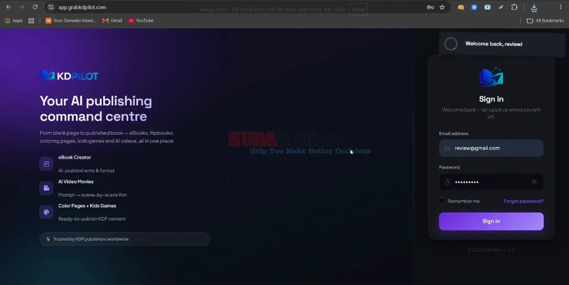 KD-Pilot-Demo-1-login