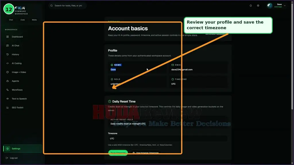 Ki3-AI-Demo-12-SETTINGS