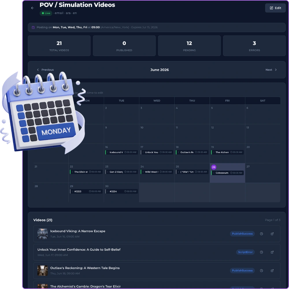 MagicFlixAI-2-Feature-13-Schedule