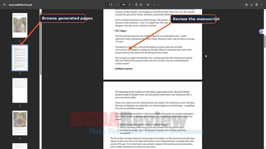 Novel-Series-Creator-demo-5-Manuscript