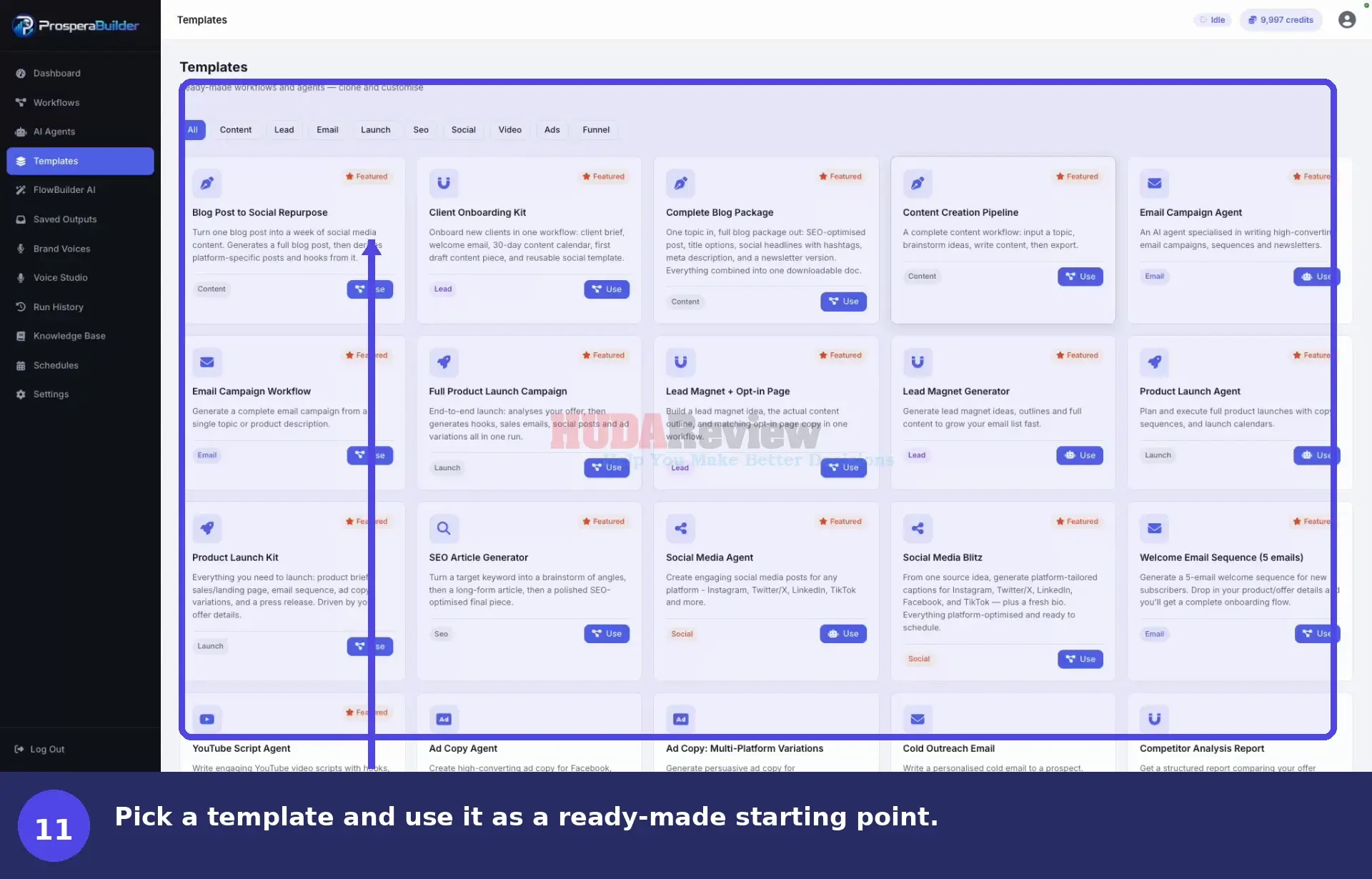 ProsperaBuilder-Demo-11-launch