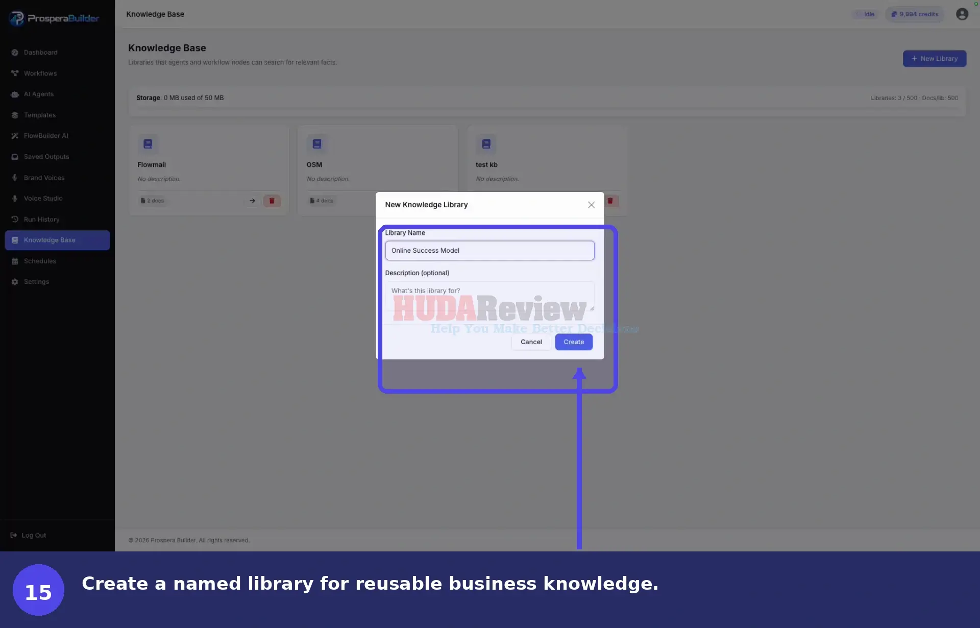 ProsperaBuilder-Demo-15-knowledge
