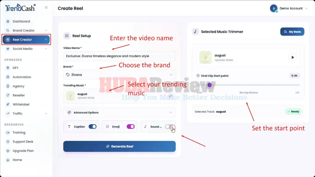 TrendCash-AI-demo-3-reel