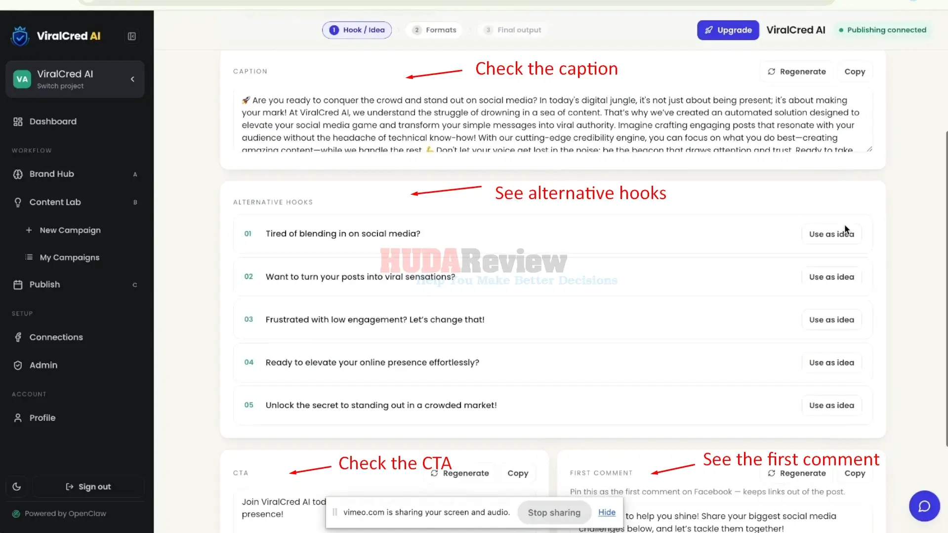ViralCred-AI-Demo-10-idea