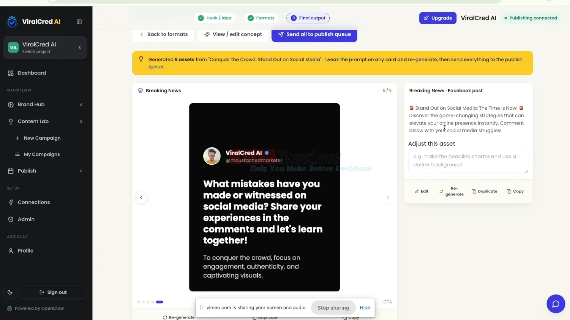 ViralCred-AI-Demo-14-review