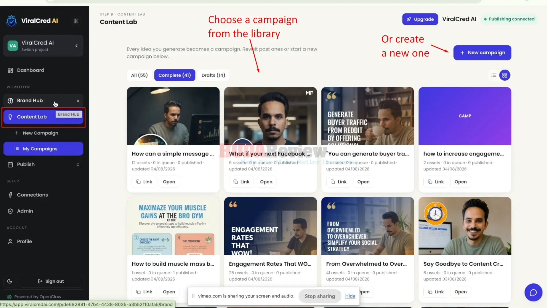 ViralCred-AI-Demo-5-browse
