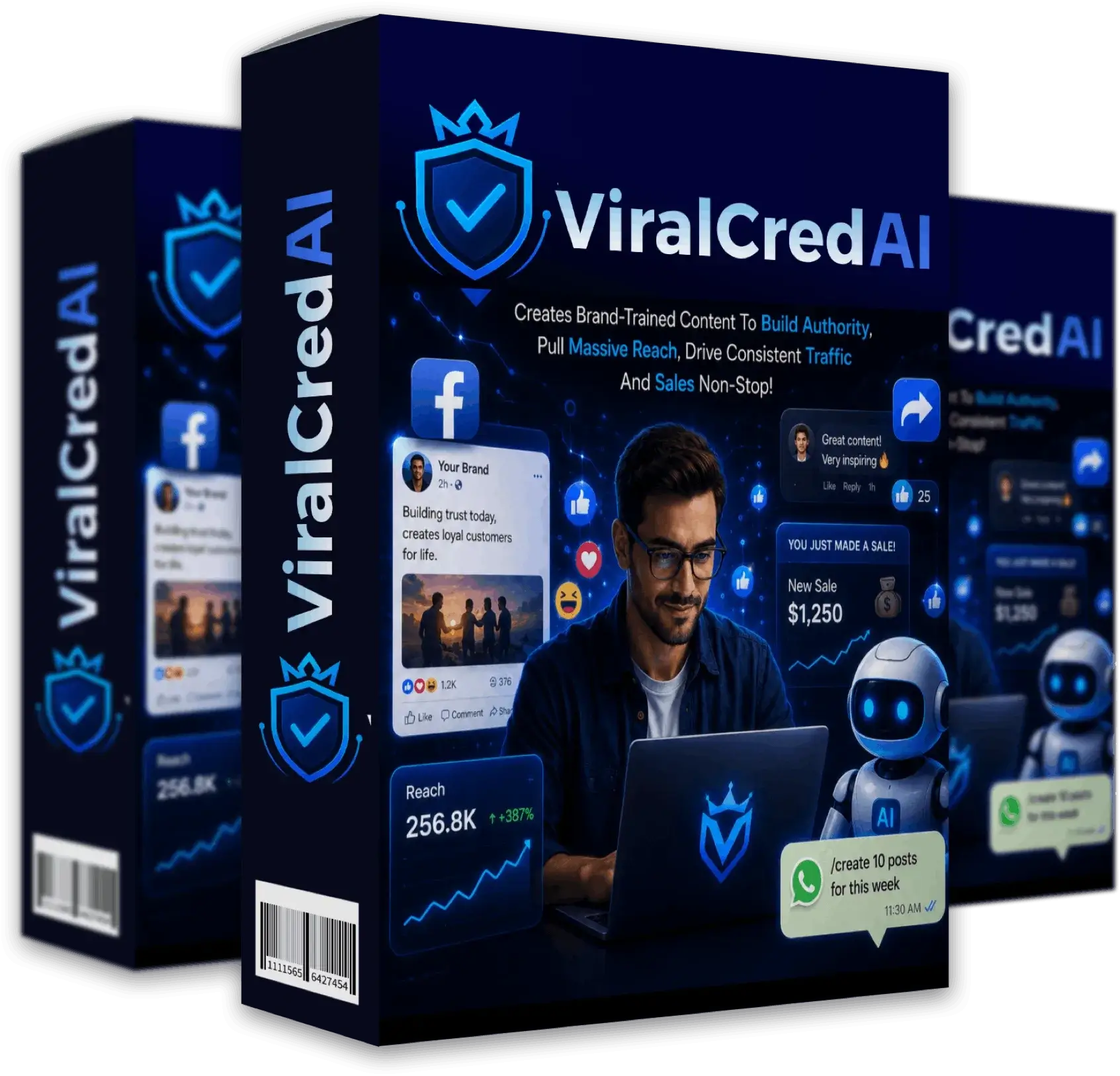 ViralCred-AI-Review-Box
