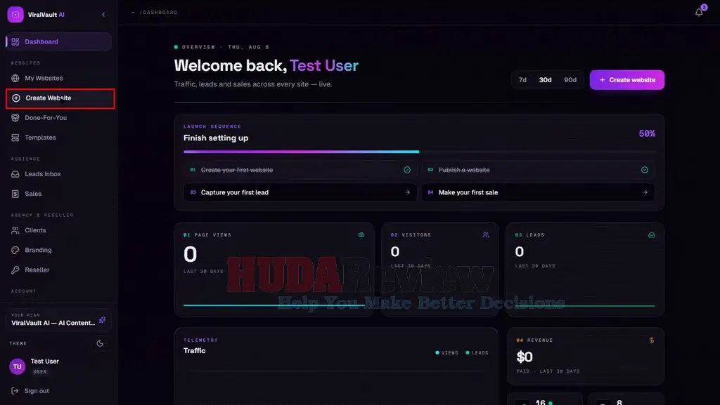 ViralVault-AI-Demo-3-menu
