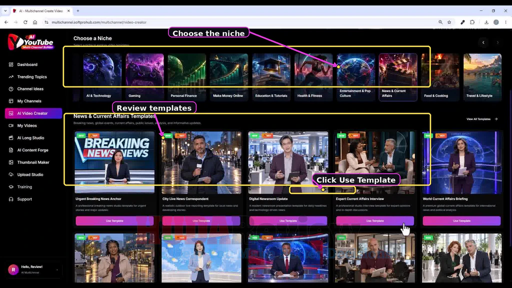 AI-YouTube-Multi-Channel-Builder-demo-7-Select