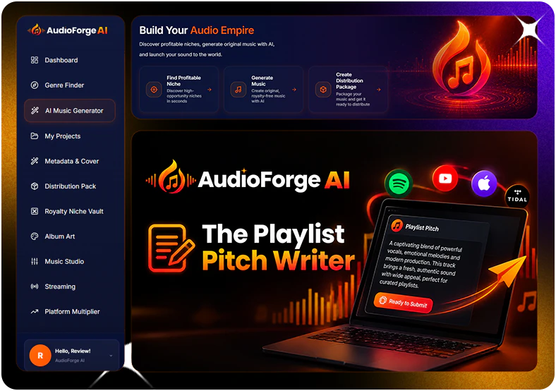AudioForge-AI-feature-15-Playlist