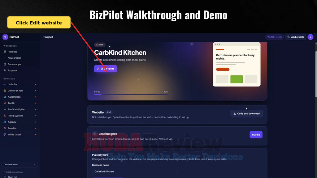 BizPilot-demo-4-Open