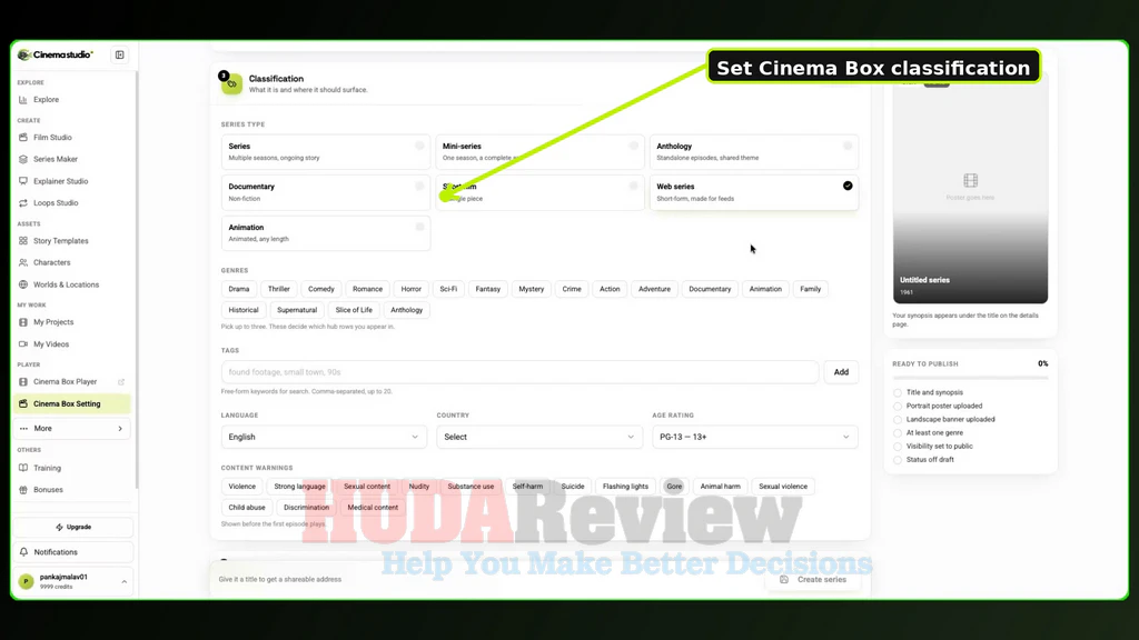 Cinema-Studio-AI-demo-16-Configure