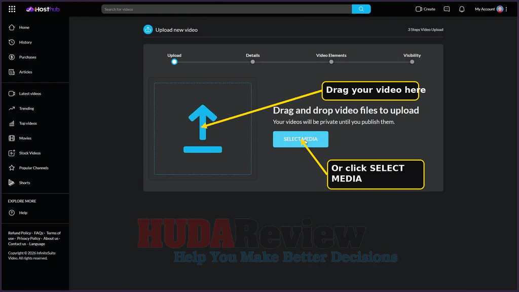 HostHub-demo-10-Upload