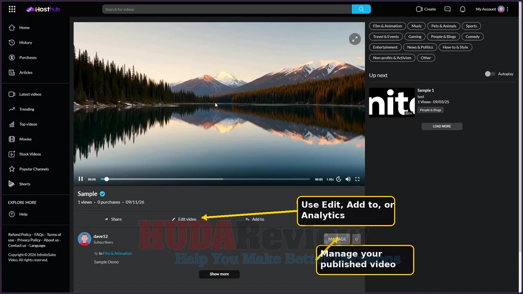 HostHub-demo-14-Manage
