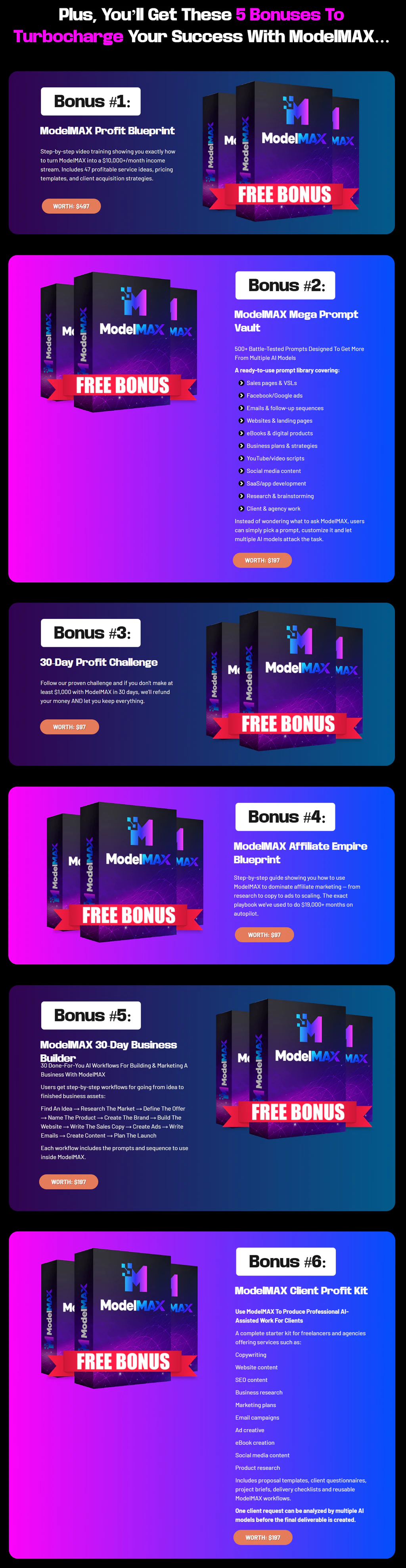 ModelMax-bonus