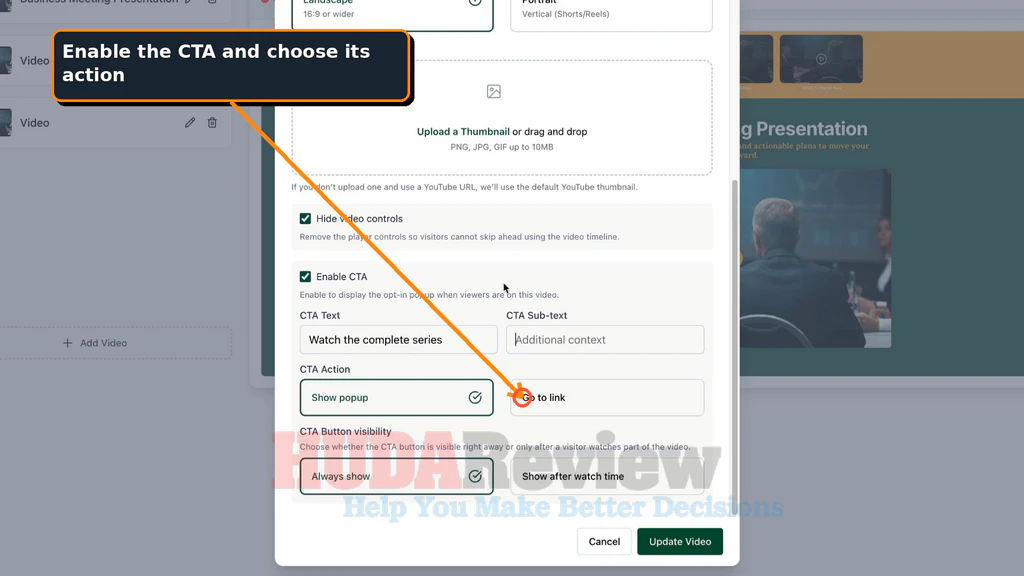 Unfold-Video-demo-7-Configure
