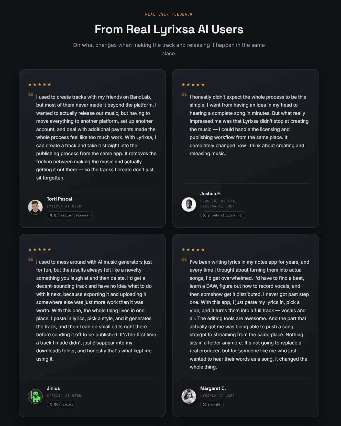 lyrixsa-ai-review-feedbacks