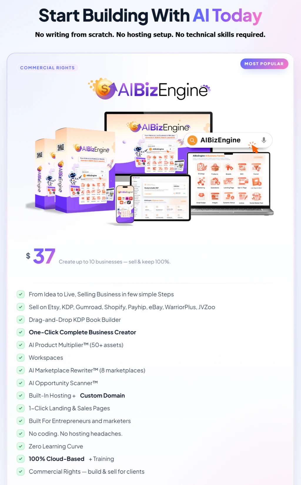 AIBizEngine-price