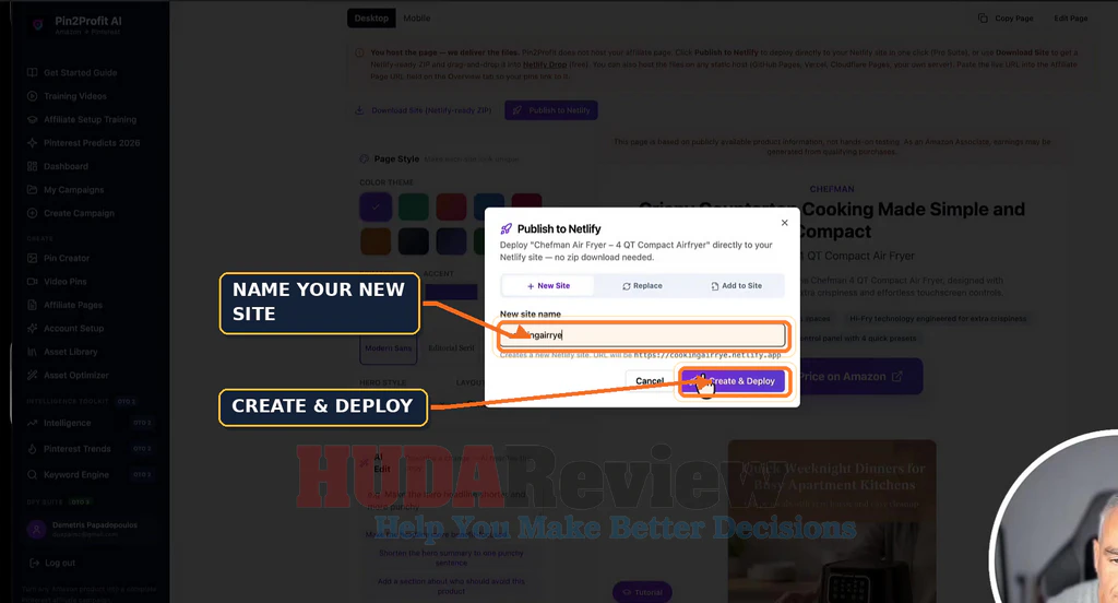 Pin2Profit-AI-demo-12-Publish