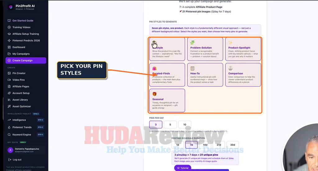 Pin2Profit-AI-demo-7-Select