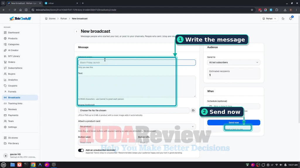TeleCash-AI-demo-17-Send