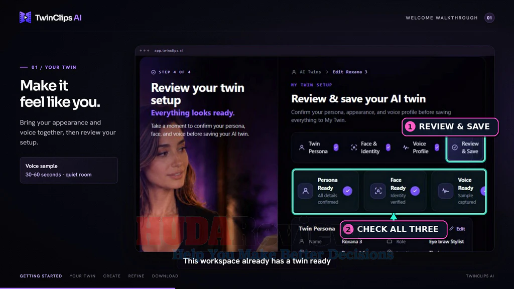 TwinClips-AI-demo-6-Review