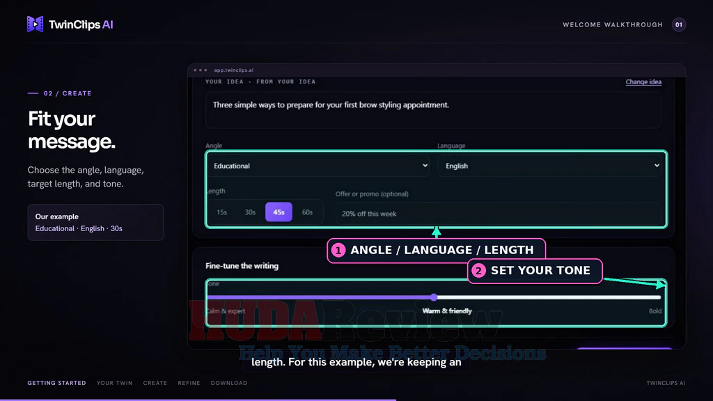 TwinClips-AI-demo-9-Customize