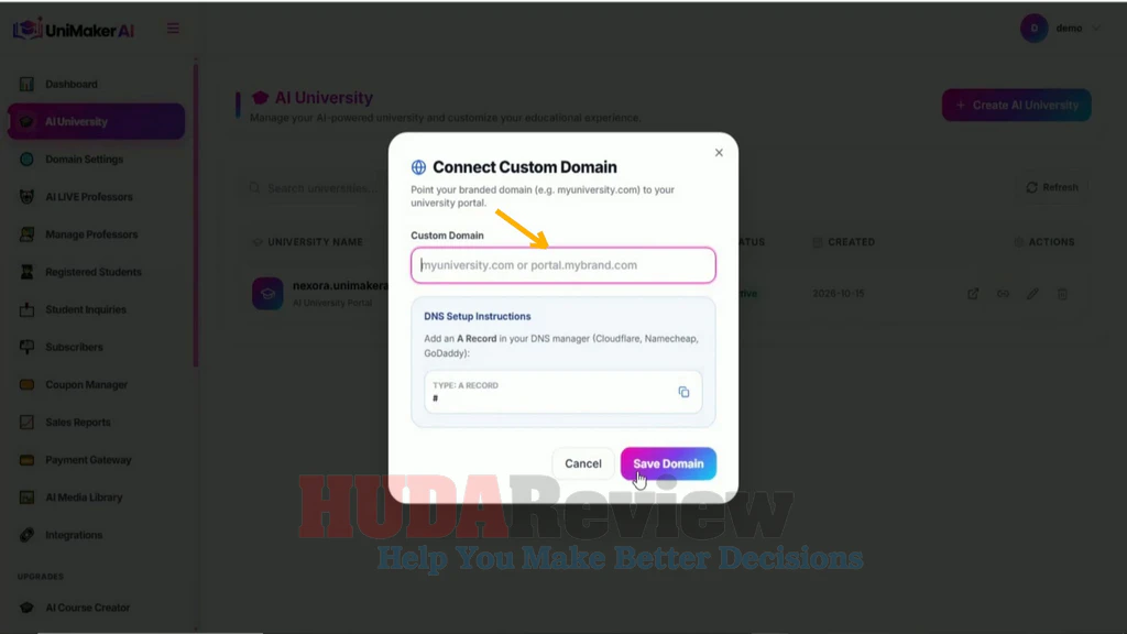 UniMaker-AI-demo-3-Review