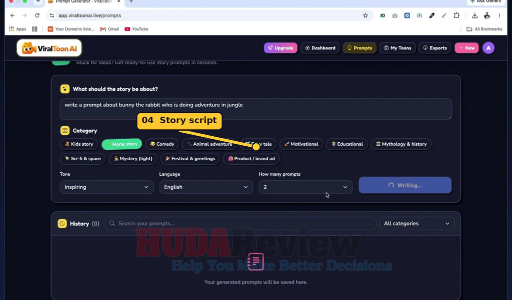 ViralToon-AI-demo-4-Enter